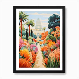 Balboa Park, Usa In Autumn Fall Illustration 0 Art Print