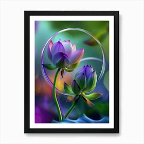 Lotus Flower 106 Art Print