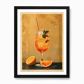 Aperol Spritz Art Print 424 Art Print