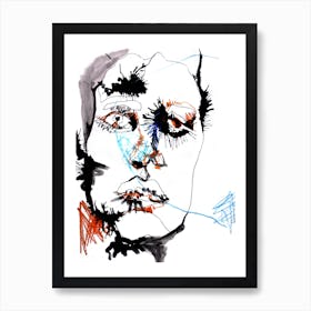 Ink Face Poster