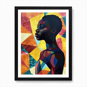 The African Woman; A Boho Snapshot Art Print