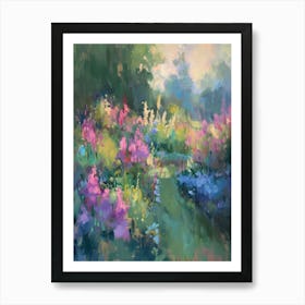  Floral Garden Wild Garden 2 Art Print