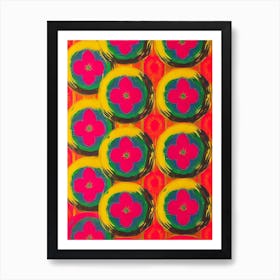 Lisianthus 3 Andy Warhol Flower Art Print