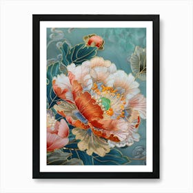 Chinese Flower Painting 46 Art Print