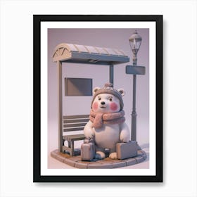 Polar Bear Art Print