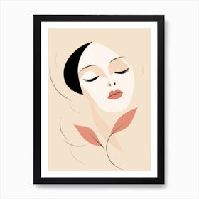 Portrait Of A Woman 11 Art Print