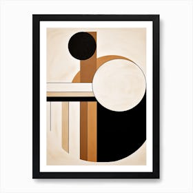 Rosenheim Rhythm, Geometric Bauhaus Art Print