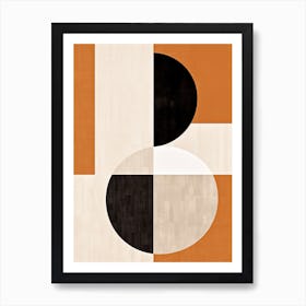 Earthy Boho Abstractions 2 Art Print