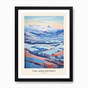 The Lake District England 4 Poster Art Print