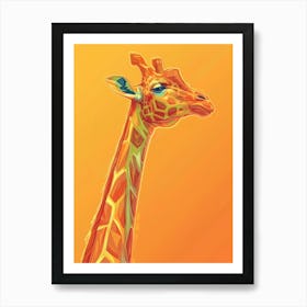 Giraffe 208 Art Print