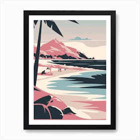 Hawaiian Beach Art Print