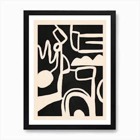 Abstract Line 12 Art Print