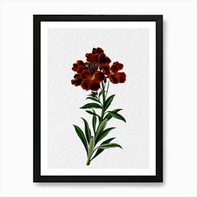 Red Flowers 4 Art Print