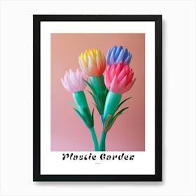 Dreamy Inflatable Flowers Poster Protea 1 Art Print