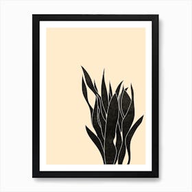 Snake Plant Art Print