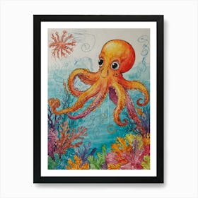 Octopus 67 Art Print