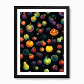 Fruit Wallpaper 1 Art Print