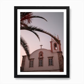 Palm Church Art Print