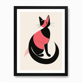 Cat Illustration Art Print