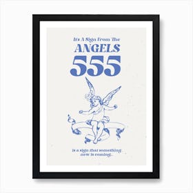 555 Art Print