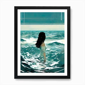 Into The Water Art Print