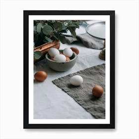 Easter Table Setting 15 Art Print