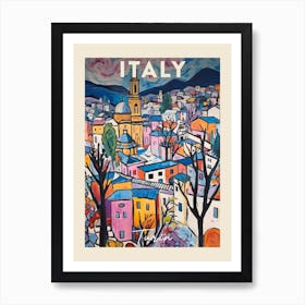 Turin Italy 1 Fauvist Painting Travel Poster Art Print