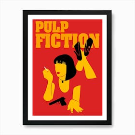 Pulpfiction Art Print
