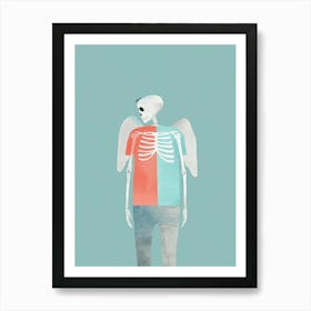 Skeleton Art Print