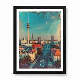 Berlin Polaroid Inspired 1 Art Print