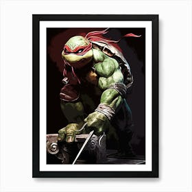 Teenage Mutant Ninja Turtles movie Art Print