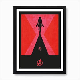 Black Widow Film Poster Art Print