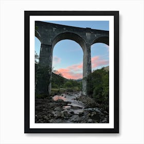 The Famous Bridge To Hogwarts Art Print