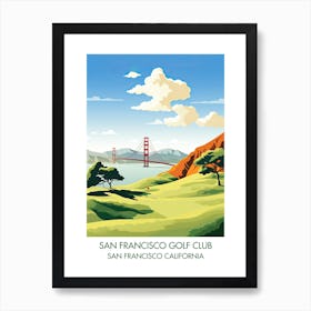 San Francisco Golf Club   San Francisco California 2 Art Print