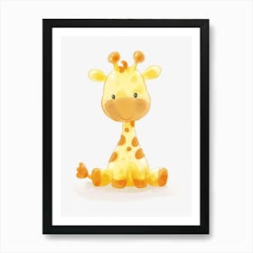 Cute Giraffe 5 Art Print