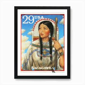 Sacagawea Art Print