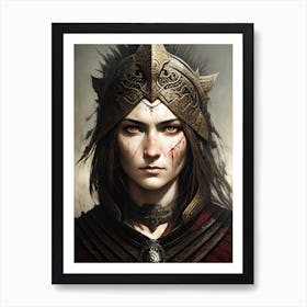 Warrior 1 Art Print