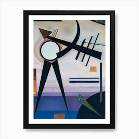 Wassily Kandinsky The Arrow Art Print