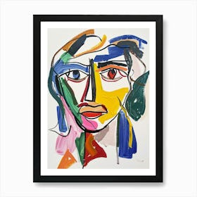 Portrait Of A Woman 8 Art Print