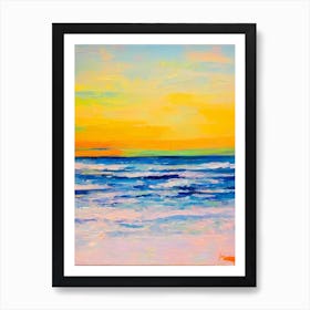 Cenang Beach, Langkawi Island, Malaysia Bright Abstract Art Print