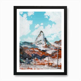 Mountain Top Art Print