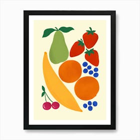 Fruit Salad Art Print