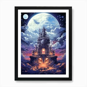 Castle In The Sky 7 Art Print