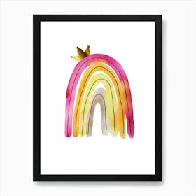 Watercolor Rainbow Poster