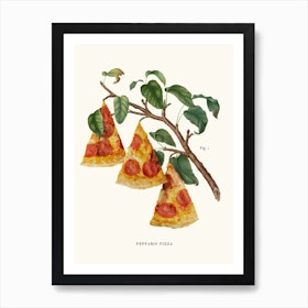 Pizza Plant Kitchen Art Print