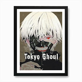 Tokyo Ghoul Anime Art Print