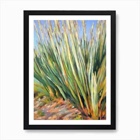 Yucca 3 Impressionist Painting Art Print