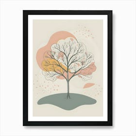 Autumn Tree 5 Art Print