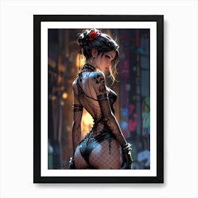 Sexy Girl 2 Art Print