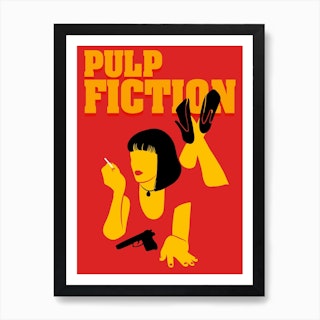 Pulp Fiction Gang print by Nikita Abakumov